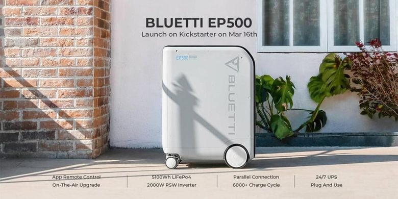 Портативная зарядная электростанция BLUETTI EP500